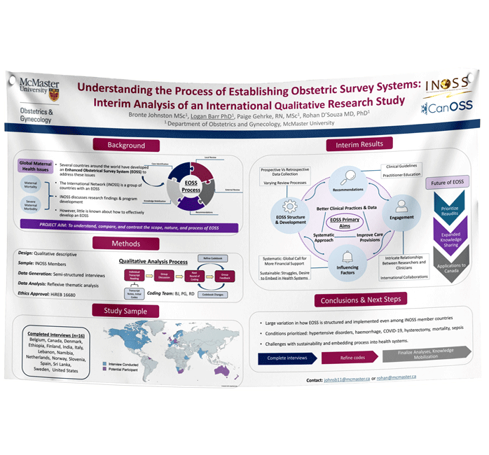 Cheapest McMaster University (Hamilton) Fabric Research Poster $70 (36x48)